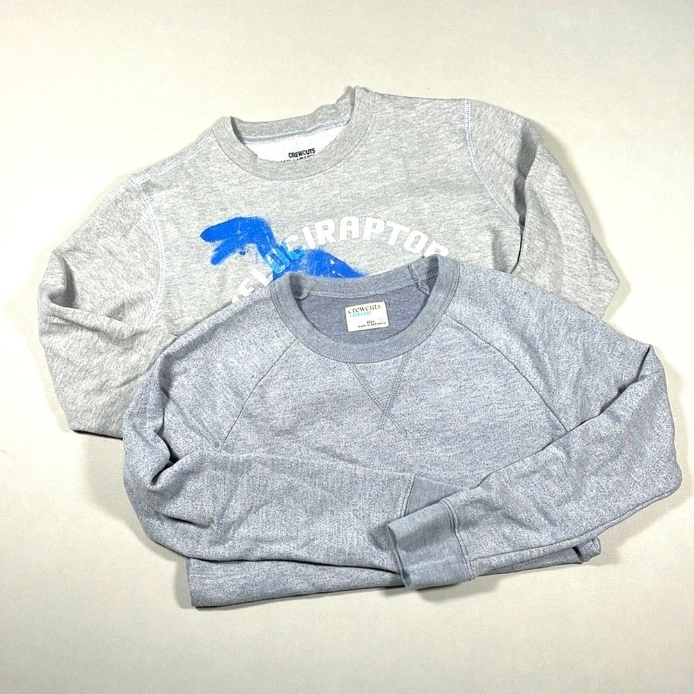 Bundle of 2 Crewcuts Size 10 crewneck sweatshirts
